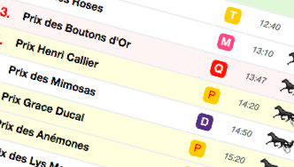Pronostics sur toutes les courses